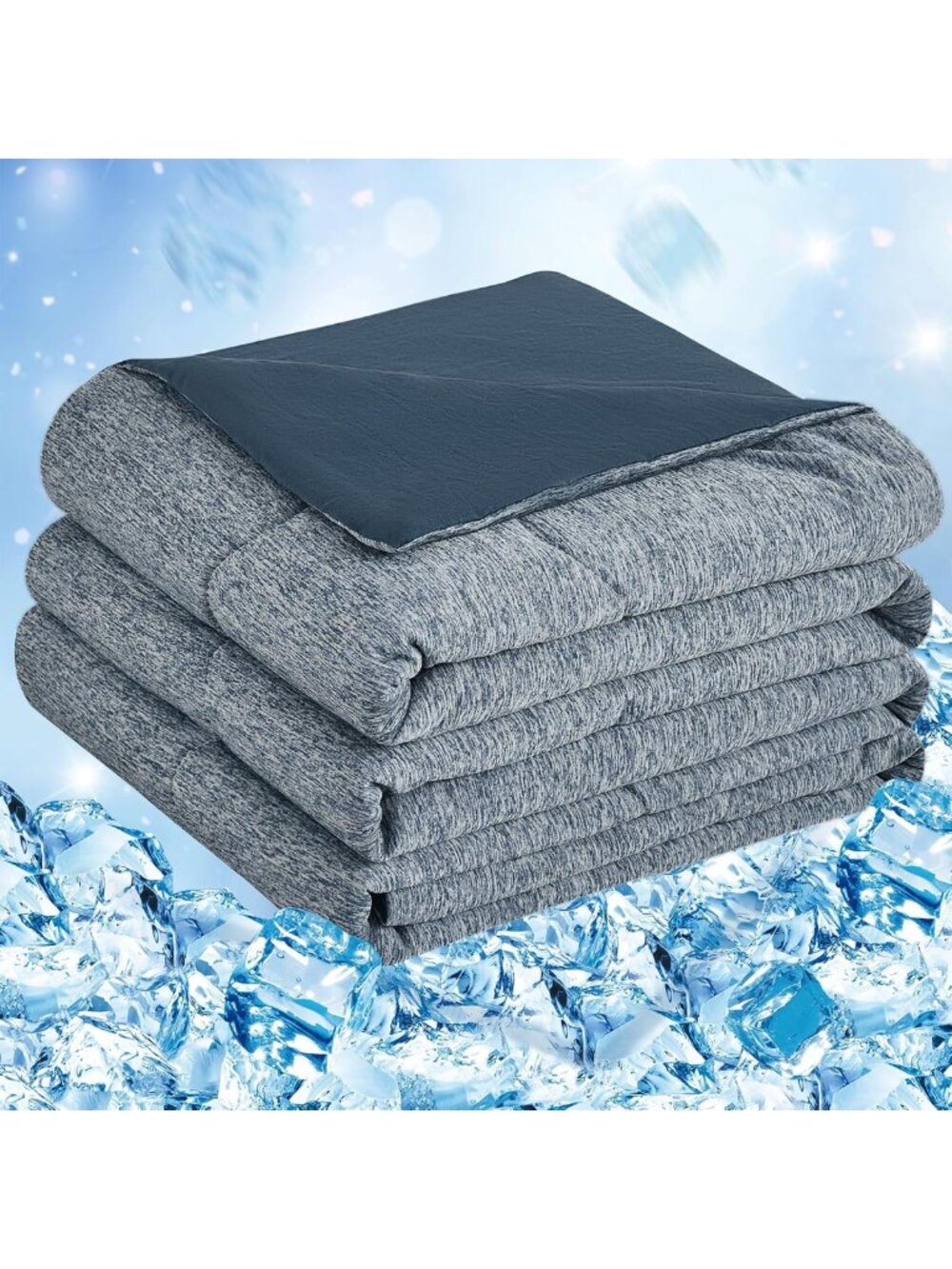 Cooling Comforter Blanket for Hot Sleepers | Q-Max 0.45 Summer King Size 90"x108